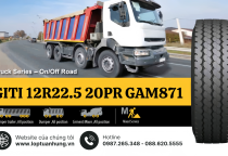 LỐP GITI 12R22.5 20PR GAM871