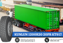 LỐP KUNLUN 1200R20 20PR KT917 – LỰA CHỌN HOÀN HẢO CHO XE TẢI NẶNG 🚛