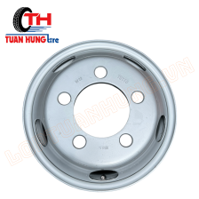 Lazang sắt ko săm 5 lỗ to lắp xe HD county 700-16 (5.50-16)