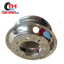 Lazang nhôm ko săm 8 lỗ nhỏ TUTO HD210 dày 14 ly lắp vành 19.5