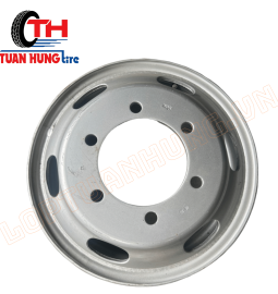 Lazang sắt ko săm 6 lỗ nhỏ lắp xe HD county 700-16 (CP59-6N)
