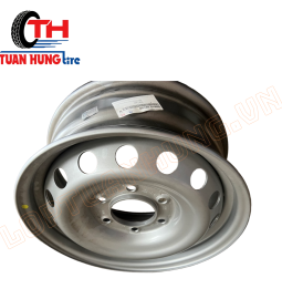 Lazang sắt ko săm 6 lỗ nhỏ lắp xe HUYNDAI SOLATY