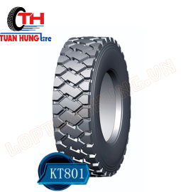 Lốp KUNLUN 12R22.5 18PR KT801 gai cục
