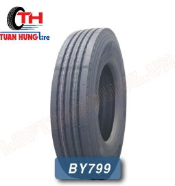 Lốp BAYI 12R22.5 18PR BY799 xuôi 4D