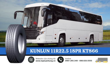 LỐP KUNLUN 11R22.5 18PR KT866