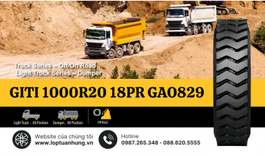 LỐP GITI 1000R20 18PR GAO829