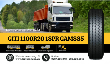 Lốp GITI 1100R20 18PR GAM885