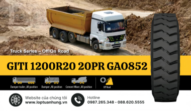 Lốp GITI 1200R20 20PR GAO852
