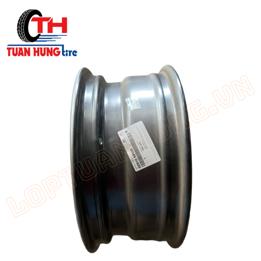 Lazang sắt ko săm 6 lỗ nhỏ lắp xe HUYNDAI SOLATY