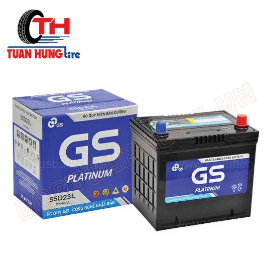 Ắc quy GSMF 55D23L - 60AH